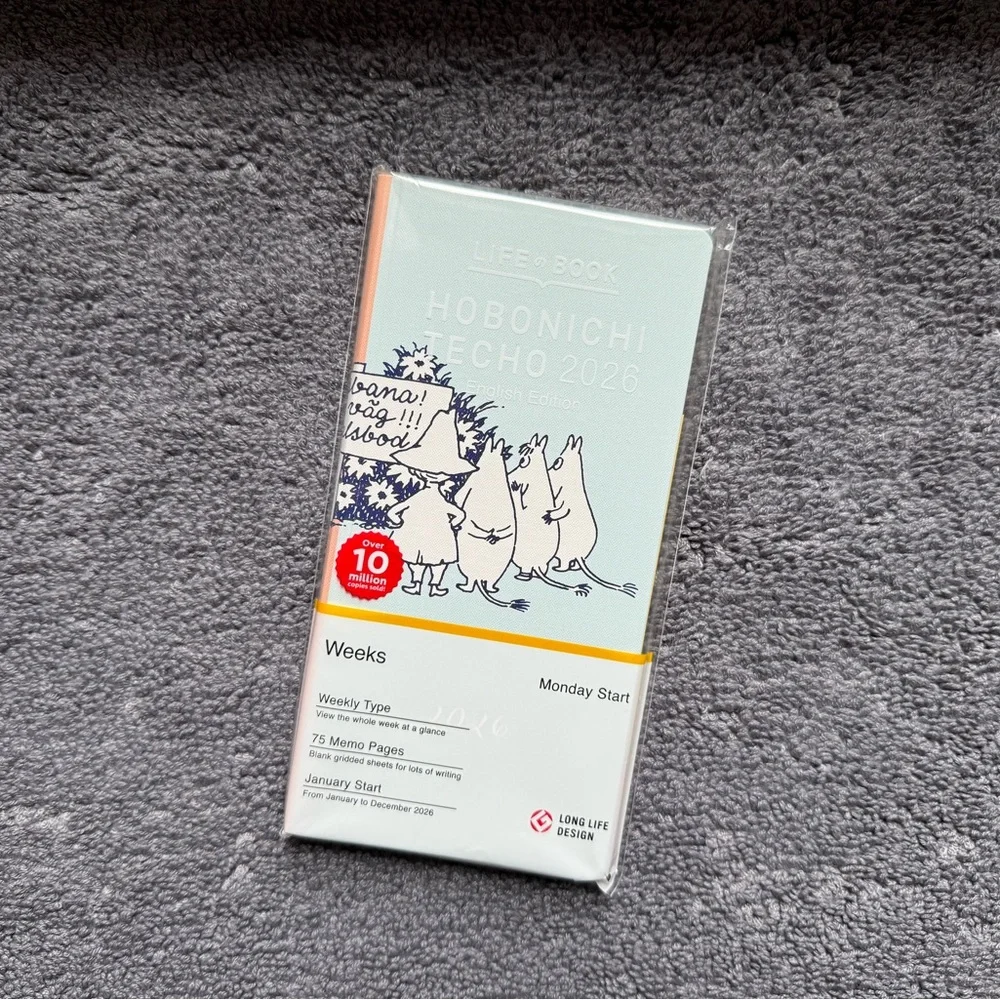 Hobonichi Techo Weeks 2026 ( To the Outdoor Dance Hall, Moomin)
